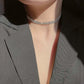 LUXEHAEVEN Full Rhinestone Necklace Necklace Clavicle Chain Necklace LuxeHaeven