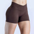 LUXEHAEVEN Seamless Knitted Womens Yoga Fitness Sports Three-Quarter Shorts LuxeHaeven