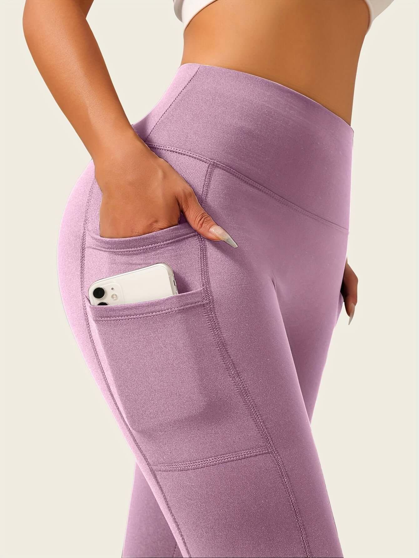 LUXEHAEVEN Slim-Fit High-Waisted Leggings - All Seasons