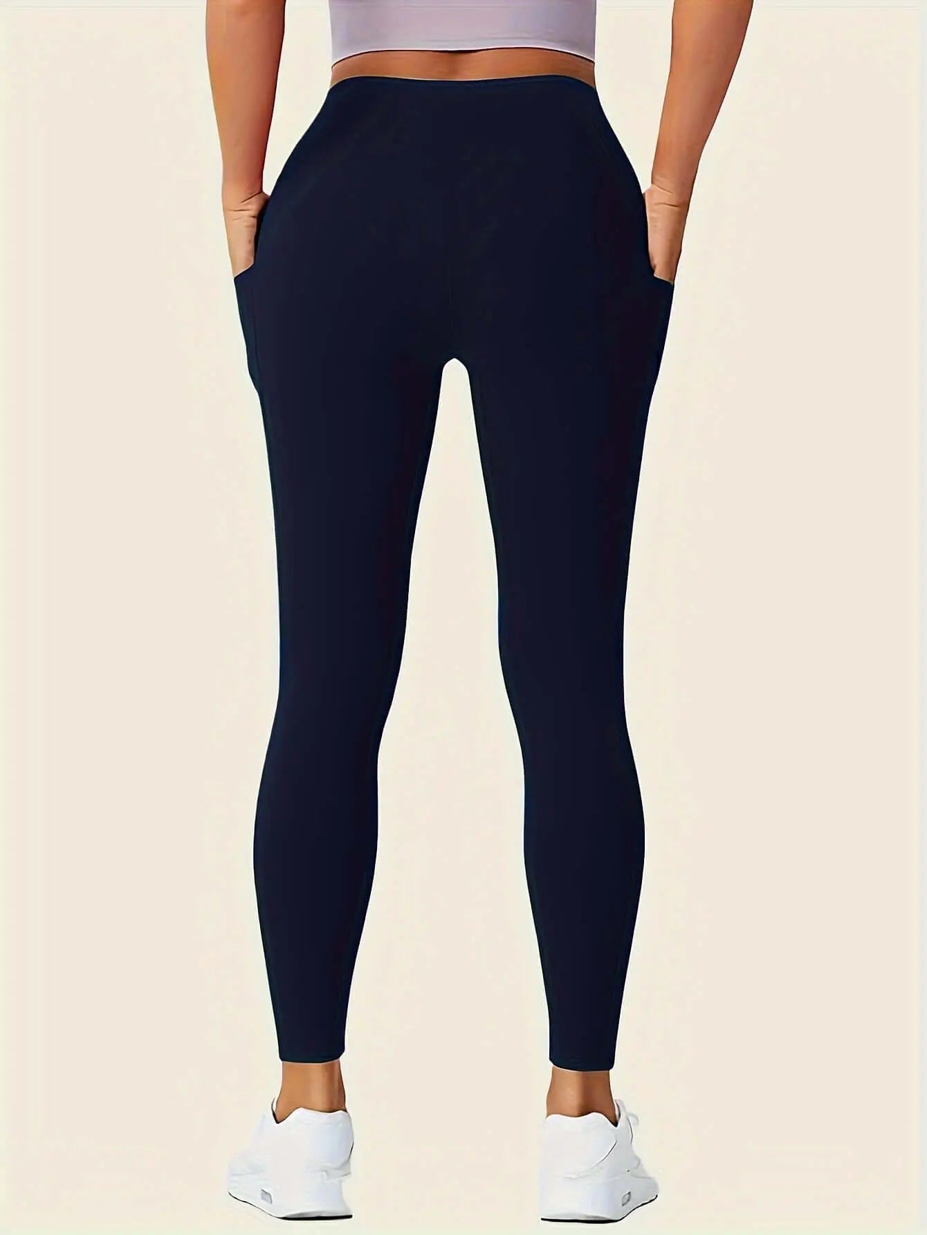 LUXEHAEVEN Slim-Fit High-Waisted Leggings - All Seasons