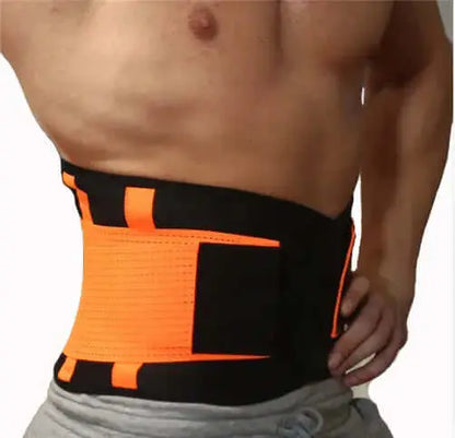 LUXEHAEVEN Waist Trimmer Belt Body Shaper Abdominal Trainer Weight Loss Fat Burning Straps LuxeHaeven