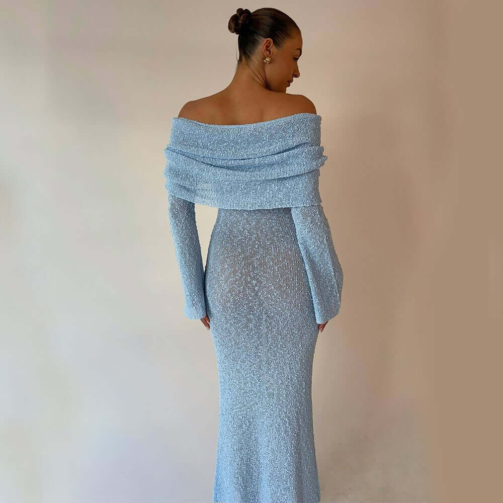 LUXEHAEVEN Stylish One-Shoulder Long Dress for Women LuxeHaeven