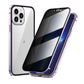 LUXEHAEVEN Privacy-proof Magneto Phone Case Double Sided Metal Frame LuxeHaeven