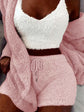 LUXEHAEVEN Warm Fuzzy Pajama Set for Ultimate Comfort