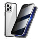 LUXEHAEVEN Privacy-proof Magneto Phone Case Double Sided Metal Frame LuxeHaeven