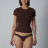 LUXEHAEVEN Slim-fit Short Womens Top And Briefs Set LuxeHaeven