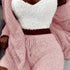 LUXEHAEVEN Warm Fuzzy Pajama Set for Ultimate Comfort