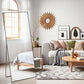 LUXEHAEVEN Full Length Arched/Rect Mirror with Stand