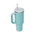 LUXEHAEVEN 40 Oz Tumbler With Handle Straw Insulated, Stainless Steel Spill Proof Vacuum Coffee Cup Tumbler With Lid Tapered Mug Gifts For Valentine Lover Suitable For Car Gym Office Travel LuxeHaeven
