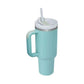 LUXEHAEVEN 40 Oz Tumbler With Handle Straw Insulated, Stainless Steel Spill Proof Vacuum Coffee Cup Tumbler With Lid Tapered Mug Gifts For Valentine Lover Suitable For Car Gym Office Travel LuxeHaeven