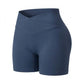LUXEHAEVEN Seamless Knitted Womens Yoga Fitness Sports Three-Quarter Shorts LuxeHaeven