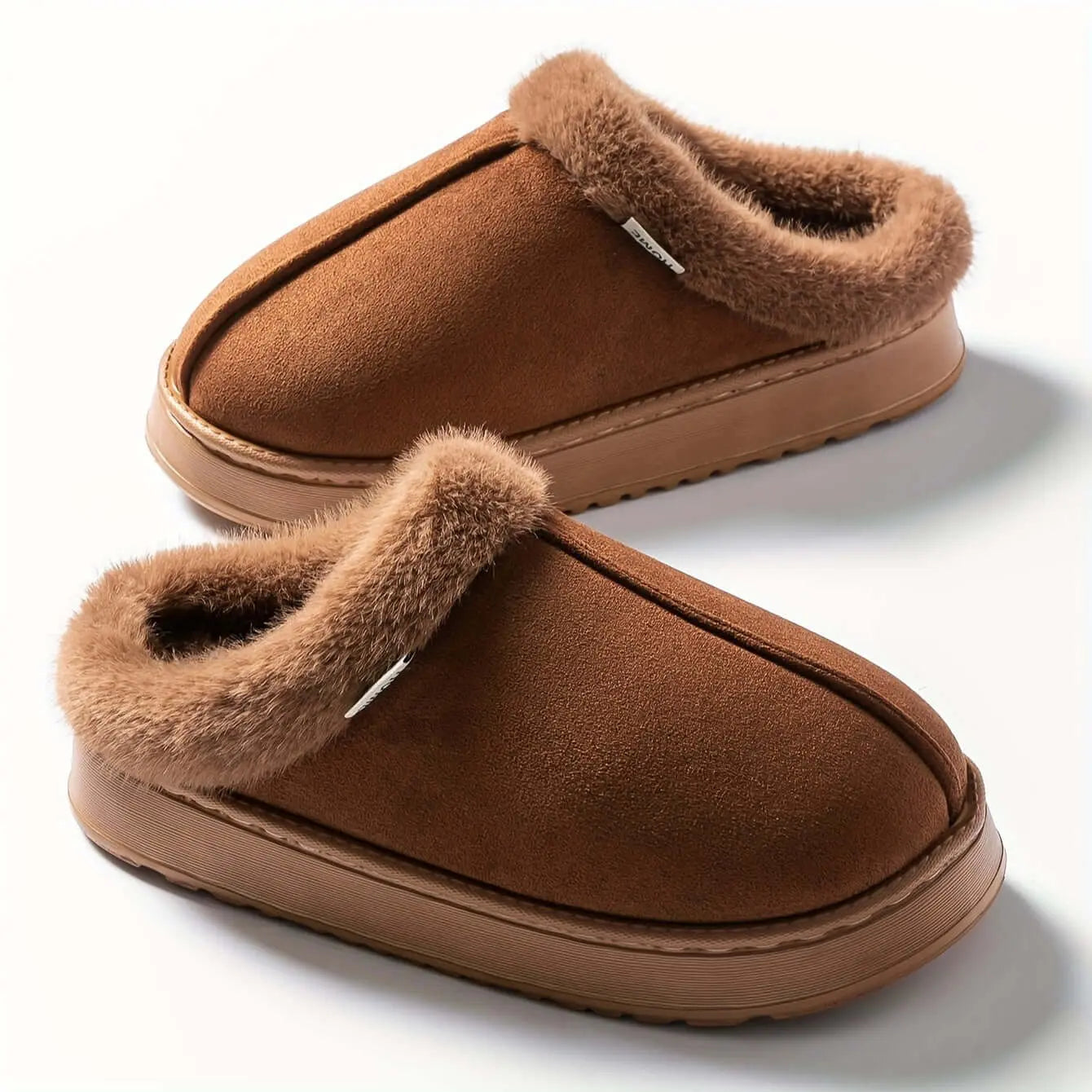 LUXEHAEVEN Cozy Plush Winter Slippers - Non-Slip & Stylish