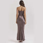 LUXEHAEVEN Slim Tube Top Long Dress Sexy Fashion Bandeau Backless Party Evening Dresses For Women Clothing LuxeHaeven