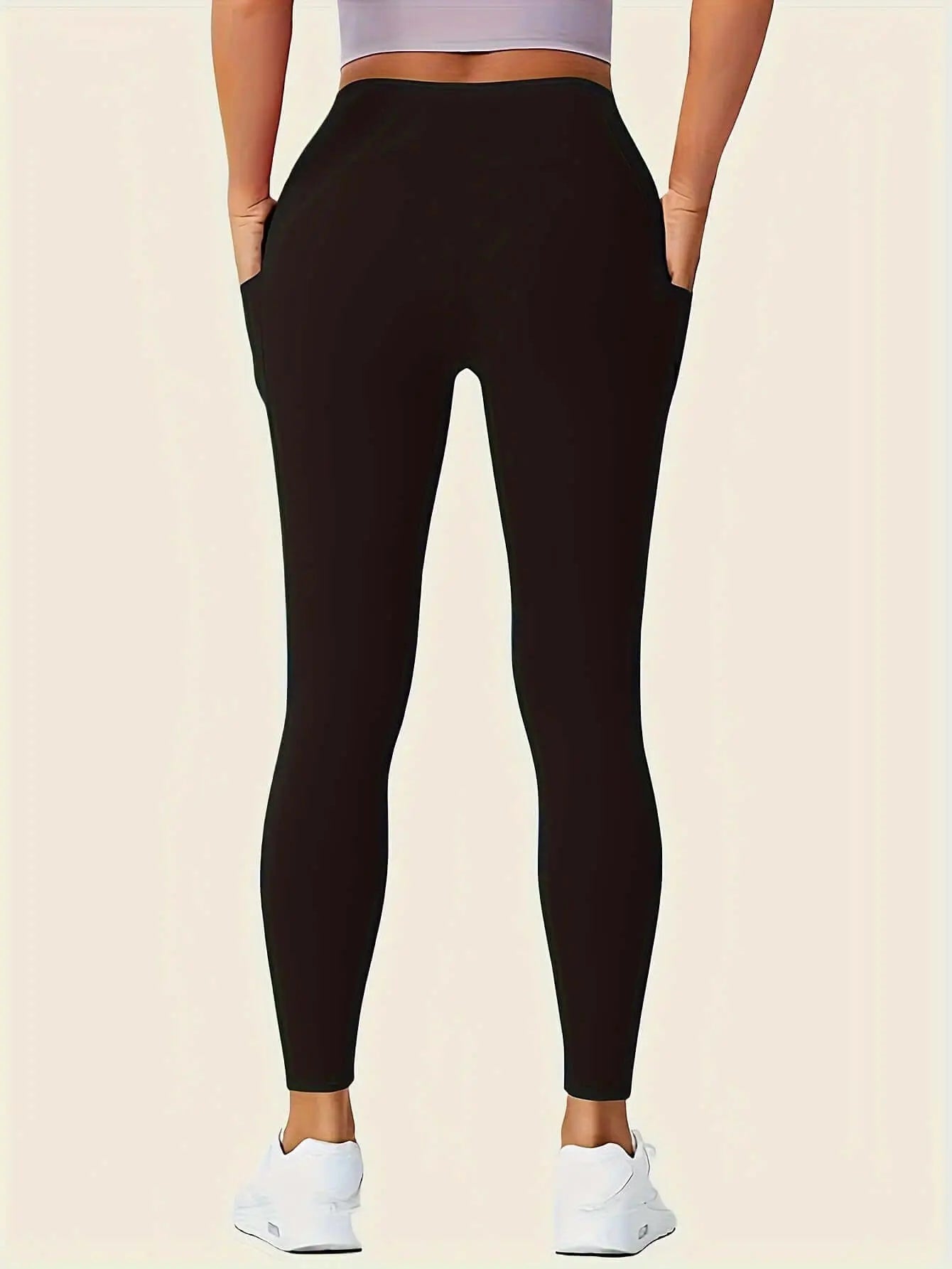 LUXEHAEVEN Slim-Fit High-Waisted Leggings - All Seasons