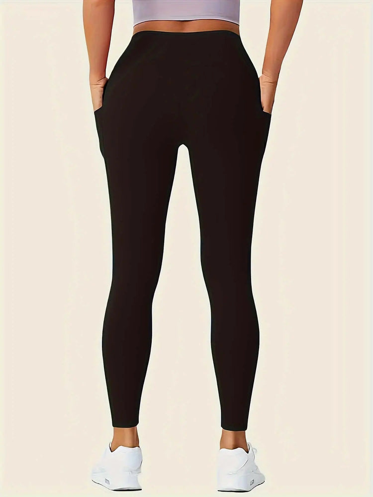 LUXEHAEVEN Slim-Fit High-Waisted Leggings - All Seasons