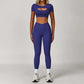 LUXEHAEVEN Color-block Yoga Set With A Beautiful Back LuxeHaeven
