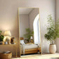 LUXEHAEVEN Full Length Arched/Rect Mirror with Stand