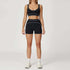 LUXEHAEVEN Contrast Color Brushed Yoga Suit Double-shoulder Strap High-grade Sports Workout Clothes LuxeHaeven