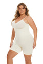 LUXEHAEVEN Simple Waist Fitted Belly Contracting And Hip Lifting Exposed Back Beauty Back Boxer Jumpsuit LuxeHaeven