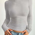 LUXEHAEVEN Women’s Fitted Long-Sleeve T-Shirt - Casual Style