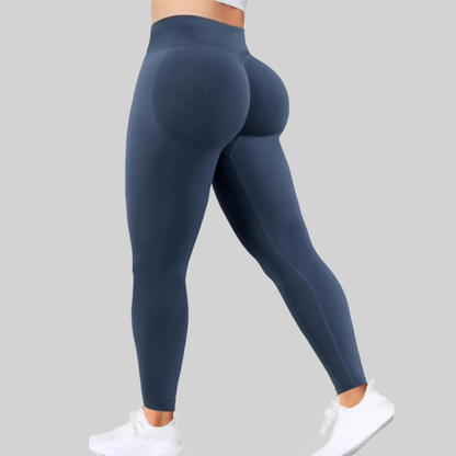 LUXEHAEVEN Seamless High Waist Yoga Pants