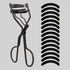 LUXEHAEVEN EyELash Curler & 15 Pads - Perfect Curling Tool