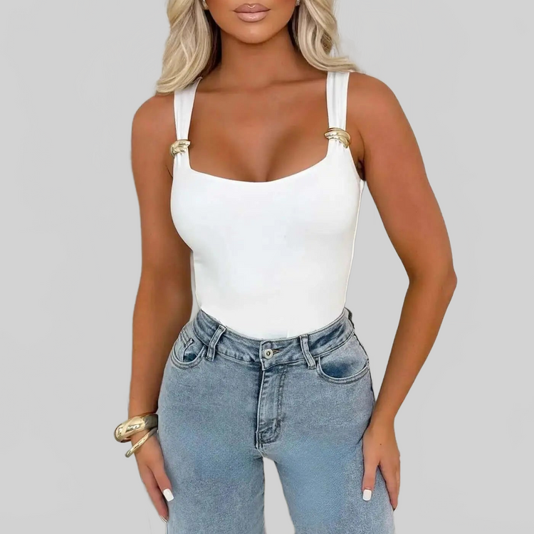 LUXEHAEVEN Strap-style High-end Chic Bodycon Jumpsuit LuxeHaeven