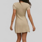 LUXEHAEVEN Knitted Mini Dress - ELegant Summer Style