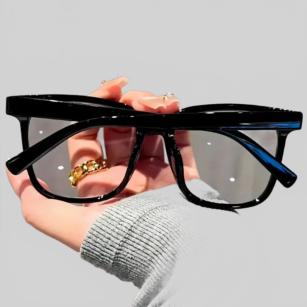 LUXEHAEVEN Square Frame Glasses Set