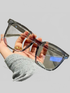 LUXEHAEVEN Square Frame Glasses Set