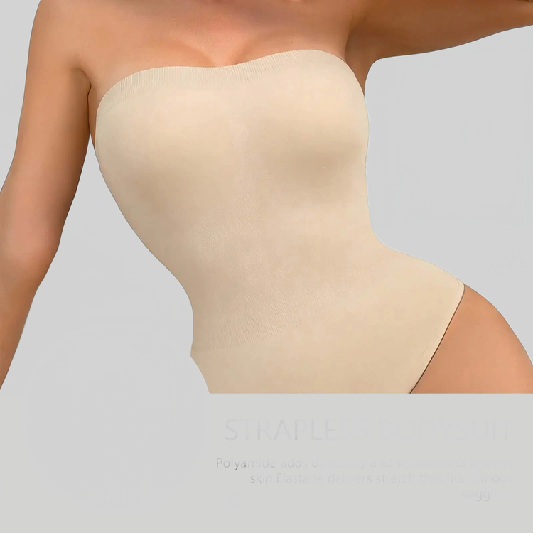LUXEHAEVEN Breathable, Comfortable Strapless Bodysuit LuxeHaeven