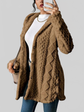 LUXEHAEVEN Warm Hooded Cardigan Coat