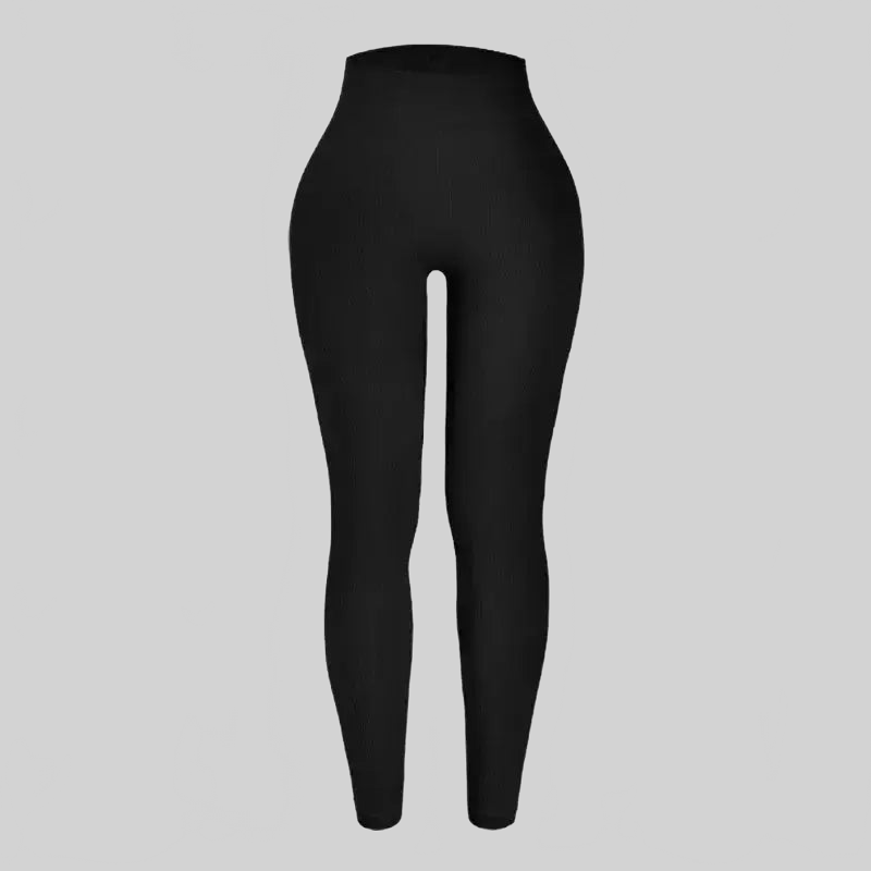 LUXEHAEVEN Seamless Knit Yoga Leggings