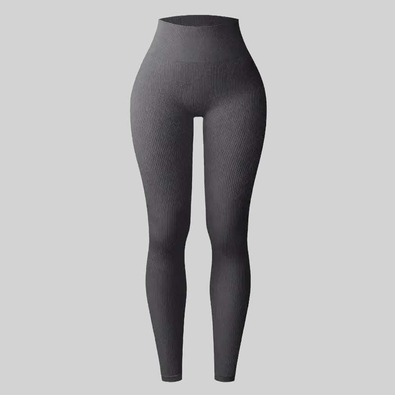 LUXEHAEVEN Seamless Knit Yoga Leggings