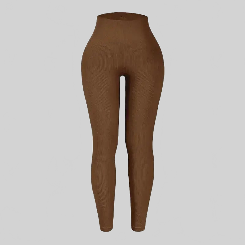 LUXEHAEVEN Seamless Knit Yoga Leggings