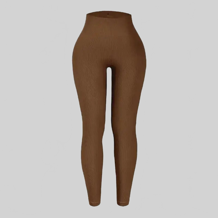 LUXEHAEVEN Seamless Knit Yoga Leggings