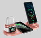 LUXEHAEVEN WirELess Charger For IPhone Fast Charger For Phone Fast Charging Pad For Phone Watch 6 In 1 Charging Dock Station LuxeHaeven