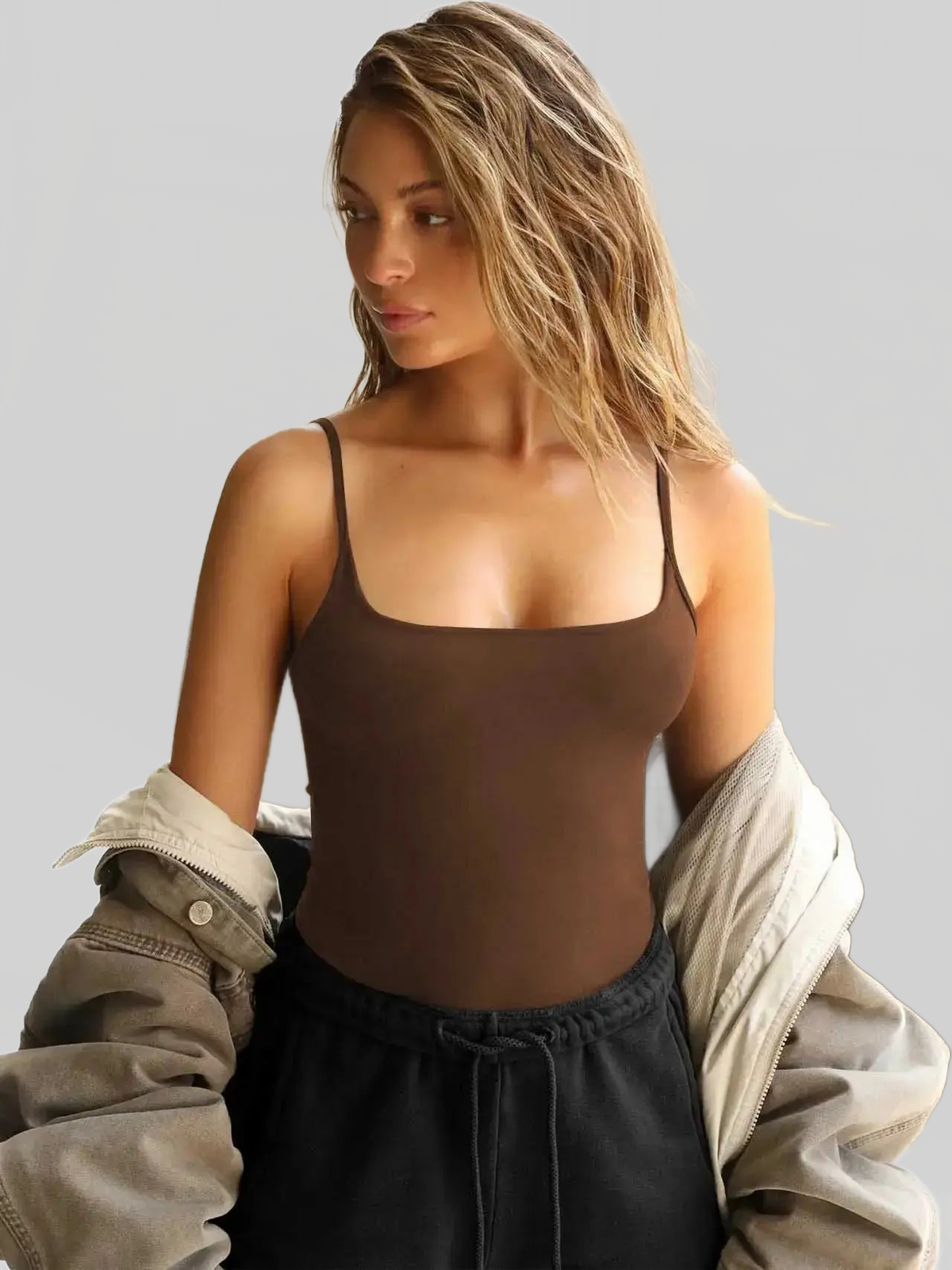 LUXEHAEVEN Knit Two Piece Set