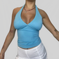 LUXEHAEVEN Off Shoulder SleevELess Top