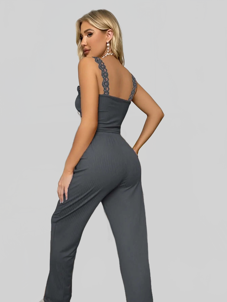 LUXEHAEVEN Women’s Lace Camisole Pajamas - Comfort & Style