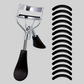 LUXEHAEVEN EyELash Curler & 15 Pads - Perfect Curling Tool