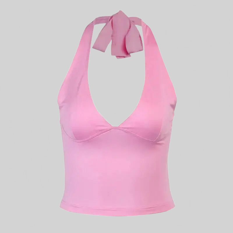 LUXEHAEVEN Off Shoulder SleevELess Top