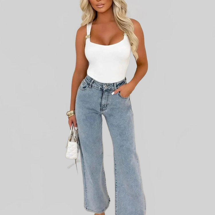 LUXEHAEVEN Strap-style High-end Chic Bodycon Jumpsuit LuxeHaeven