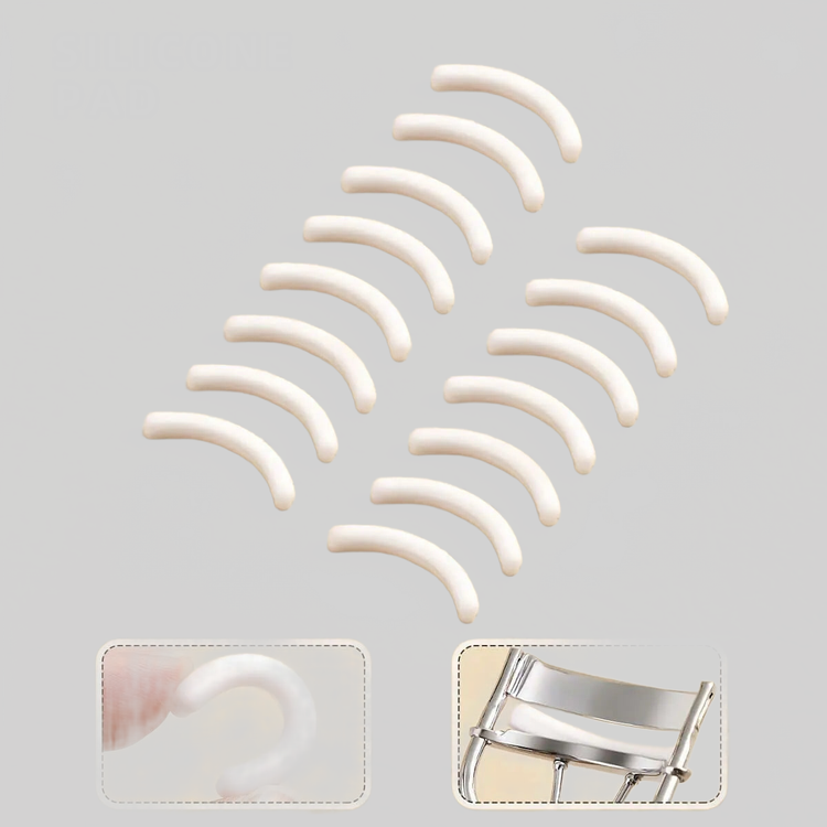LUXEHAEVEN EyELash Curler & 15 Pads - Perfect Curling Tool