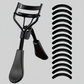LUXEHAEVEN EyELash Curler & 15 Pads - Perfect Curling Tool