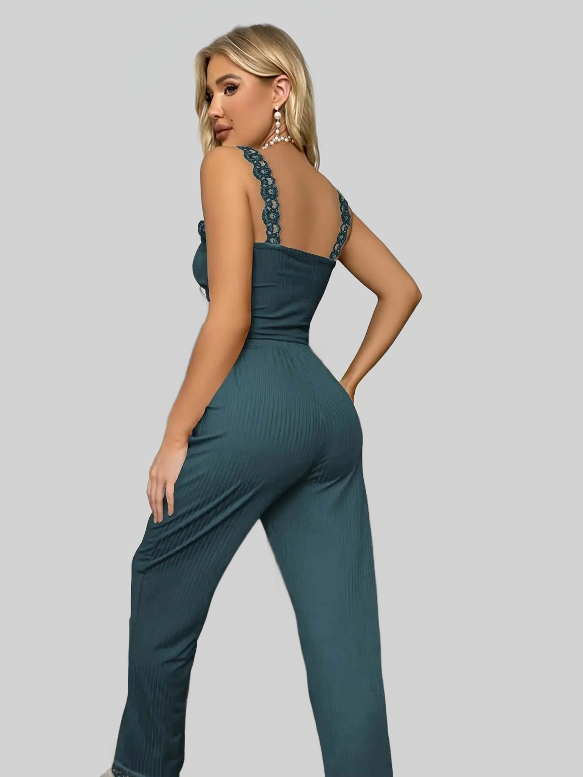 LUXEHAEVEN Women’s Lace Camisole Pajamas - Comfort & Style